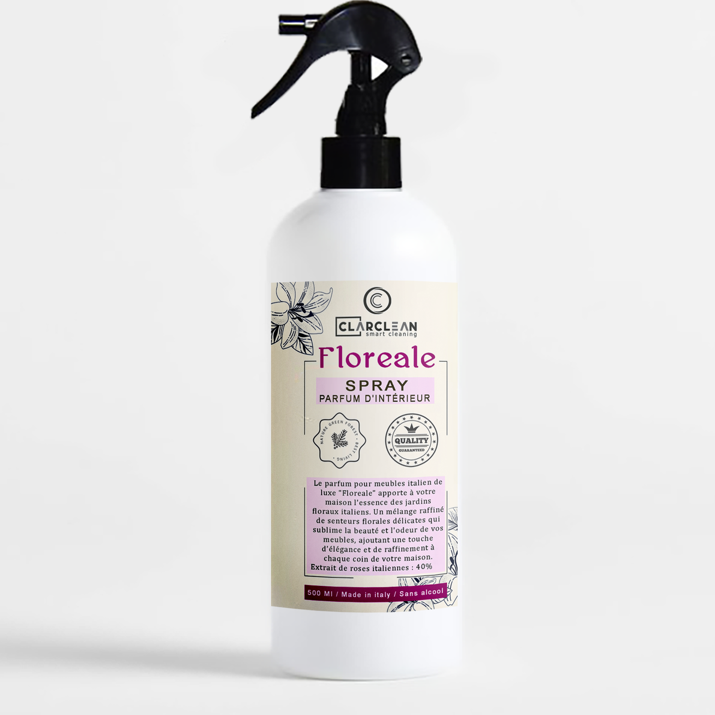 Floreale - arôme de roses - 500 ML
