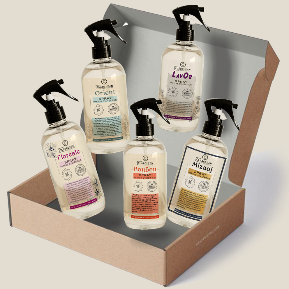 Pack 5 parfums d'ambiance - 500 ML